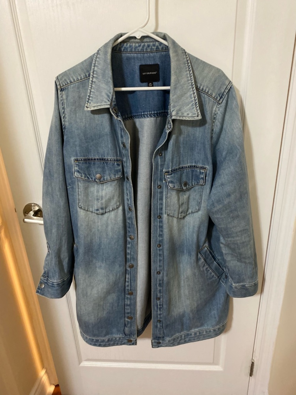 Light Blue Denim Jacket - Women's